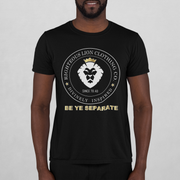 Black Righteous Lion logo Tee
